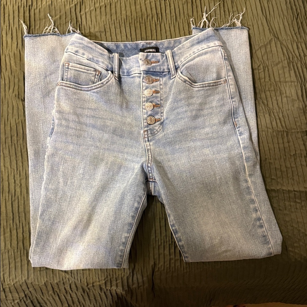 Express Light Blue Denim Jeans